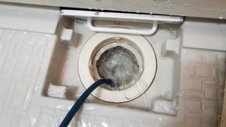 排水管高圧洗浄(浴室)